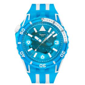 Swatch SSCU09S100 Scubaqua Blue Fire Erkek Kol Saati