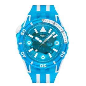 Swatch SSCU09S100 Scubaqua Blue Fire Erkek Kol Saati