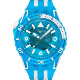 Swatch SSCU09S100 Scubaqua Blue Fire Erkek Kol Saati