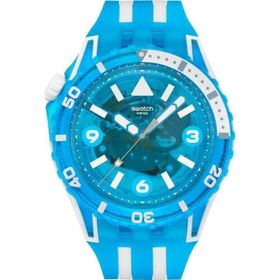 Swatch SSCU09S100 Scubaqua Blue Fire Erkek Kol Saati