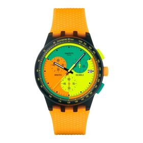 Swatch SUSB422 Neon Signal Flag Erkek Kol Saati