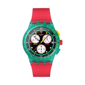Swatch SUSG409 Neon Emerald Chrono Erkek Kol Saati