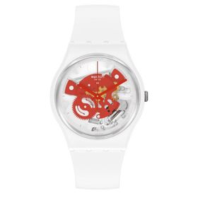 Swatch Tıme To Red Small So31w104 Kadın Kol Saati