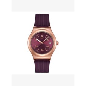 Swatch YIG401 Burgundy Story Unisex Kol Saati