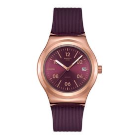 Swatch YIG401 Burgundy Story Unisex Kol Saati
