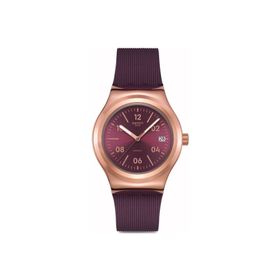 Swatch YIG401 Burgundy Story Unisex Kol Saati