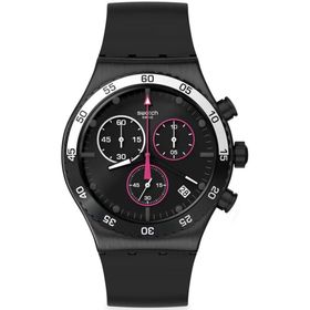 Swatch YVB413 MAGENTA AT NIGHT Erkek Kol Saati