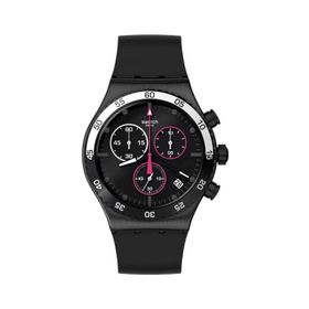 Swatch YVB413 MAGENTA AT NIGHT Erkek Kol Saati
