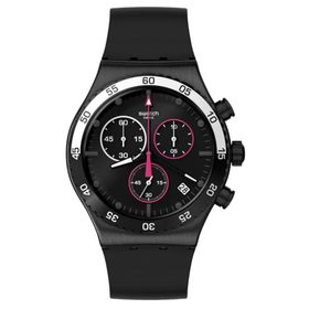 Swatch YVB413 MAGENTA AT NIGHT Erkek Kol Saati