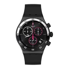 Swatch YVB413 MAGENTA AT NIGHT Erkek Kol Saati