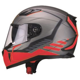 Sway 816 Full Face Siyah Mavi Motosiklet Kaskı