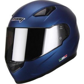 Sway 816 Mat Teeth Blue Full Face Motosiklet Kaskı