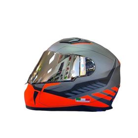 Sway 816 Mat Teeth Red Full Face Motosiklet Kaskı