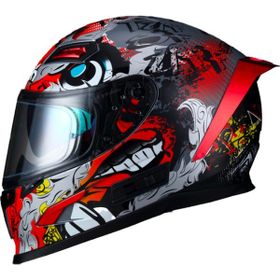Sway 817 Red Beast Full Face Kırmızı Motosiklet Kaskı