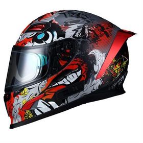 Sway 817 Red Beast Full Face Kırmızı Motosiklet Kaskı