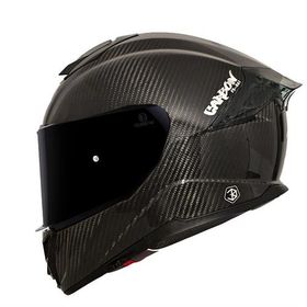 Sway 861 Carbon Desing Full Face Kırmızı Motosiklet Kaskı