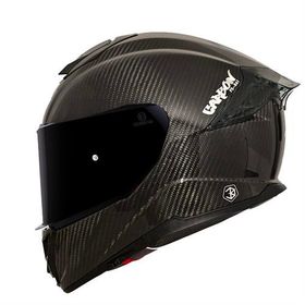 Sway 861 Carbon Full Face Siyah Motosiklet Kaskı