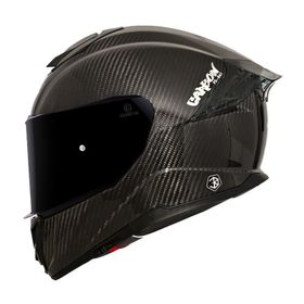 Sway 861 Carbon Full Face Siyah Motosiklet Kaskı