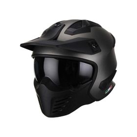 Sway SW 726X Tokyo Çene Açılır Siyah Motosiklet Kaskı
