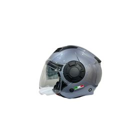 Sway SW-766 Titanyum Gri Çenesiz Güneş Gözlüklü Kask