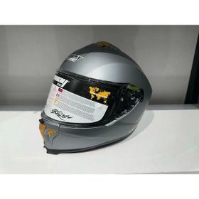 Sway SW-865 Mat Gri Güneş Gözlüklü Kask