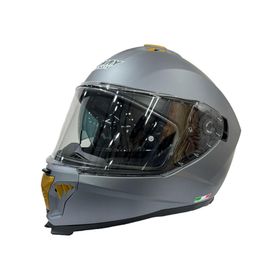 Sway SW-865 Mat Gri Güneş Gözlüklü Kask
