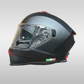Sway SW-865 Mat Siyah Güneş Gözlüklü Kask