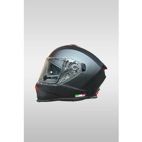 Sway SW-865 Mat Siyah Güneş Gözlüklü Kask
