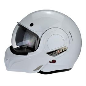 Sway SW 907 Stratos 180 Çene Açılır Siyah Motosiklet Kaskı
