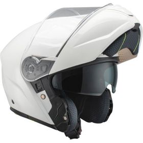 Sway SW-917 Beyaz Çene Açılır Güneş Gözlüklü Kask