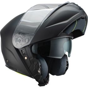 Sway SW-917 Mat Siyah Çene Açılır Güneş Gözlüklü Kask