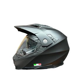 Sway SW-X60 Mat Siyah Camlı Güneş Gözlüklü Kask