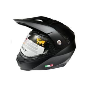 Sway SW-X60 Mat Siyah Camlı Güneş Gözlüklü Kask