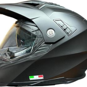 Sway SW-X60 Mat Siyah Camlı Güneş Gözlüklü Kask