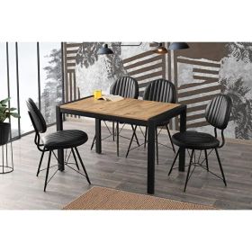 Sweet Home Açılır Tuğba Diş Budak Masa + 4 Adet Ahtapot Sandalye Takım