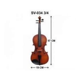 Swing Sv-043 3/4 Taşıma Çantası Yay Reçine Dahil Keman