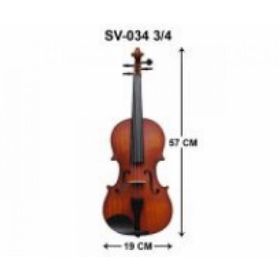 Swing Sv-043 3/4 Taşıma Çantası Yay Reçine Dahil Keman