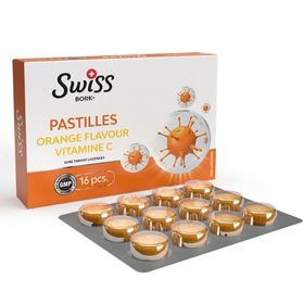 Swiss Bork Vitamin C Portakal Aromalı 16 Pastil