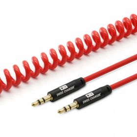 Swiss Charger SCC-10009 1.5 mt Spiral Ses Kablosu