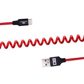 Swiss Charger SCC-10012 1.5 mt Spiral Type-C Usb Şarj Ve Data Kablosu