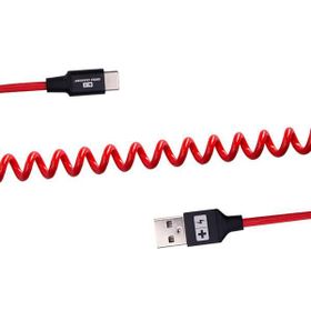 Swiss Charger SCC-10012 1.5 mt Spiral Type-C Usb Şarj Ve Data Kablosu