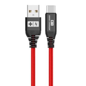 Swiss Charger SCC-10052 1 mt Kırılmaz Type-c Usb Şarj Ve Data Kablosu