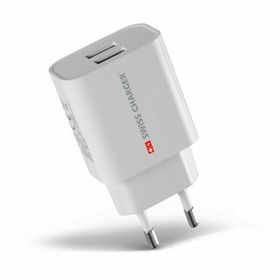 Swiss Charger SCH-40027 17 W 2 Çıkışlı USB Hızlı Şarj Adaptörü