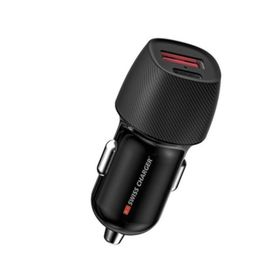 Swiss Charger SCH-50029 18 W Type-C Ve Usb 2 Çıkışlı Hızlı Araç Şarj