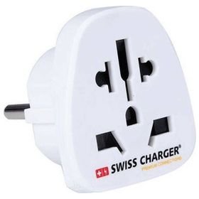 Swiss CHARGER SCP-20061 Beyaz Universal Seyahat Adaptörü