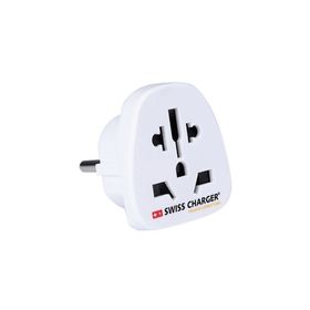 Swiss CHARGER SCP-20061 Beyaz Universal Seyahat Adaptörü