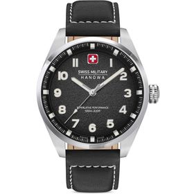Swiss Military SMWGA0001501 Siyah Deri Erkek Kol Saati