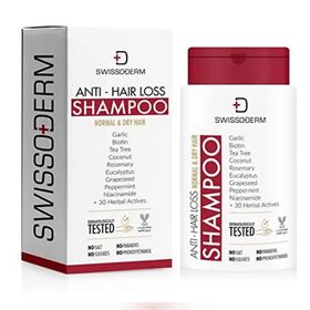 Swissoderm 300 ml Normal Kuru Saç Tipi Saç Dökülmesine Karşı Şampuan