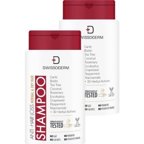 Swissoderm Dökülme Karşıtı Normal ve Kuru Saçlar İçin 2x300 ml Şampuan