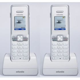 Swissvoice IH250 Duo Renkli Ekran Handsfree Telsiz Telefon